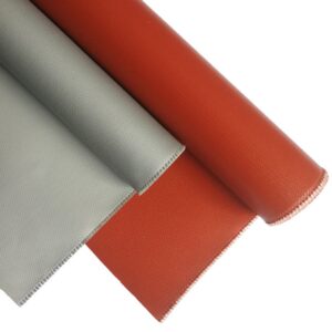 Silicone rubber coated fabric